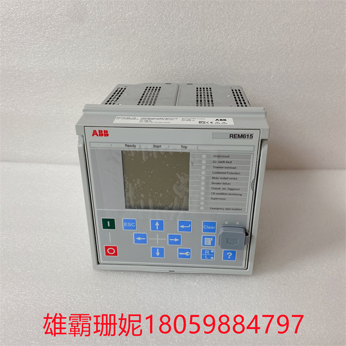 REM615E_1G HBMBCAAJABC1BNN11G ABB 电机保护和控制继电器
