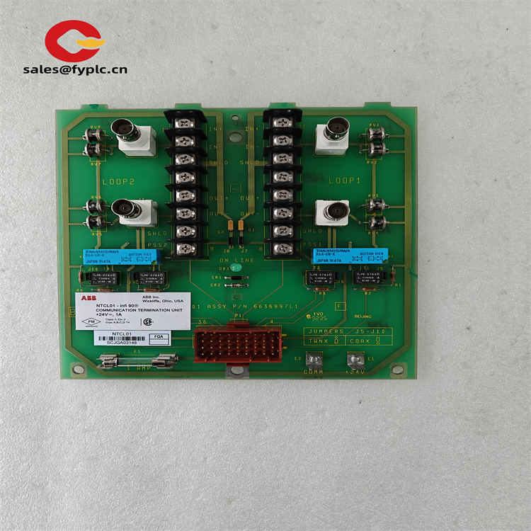 ABB NTCL01通信链路终端单元(ZZFY)