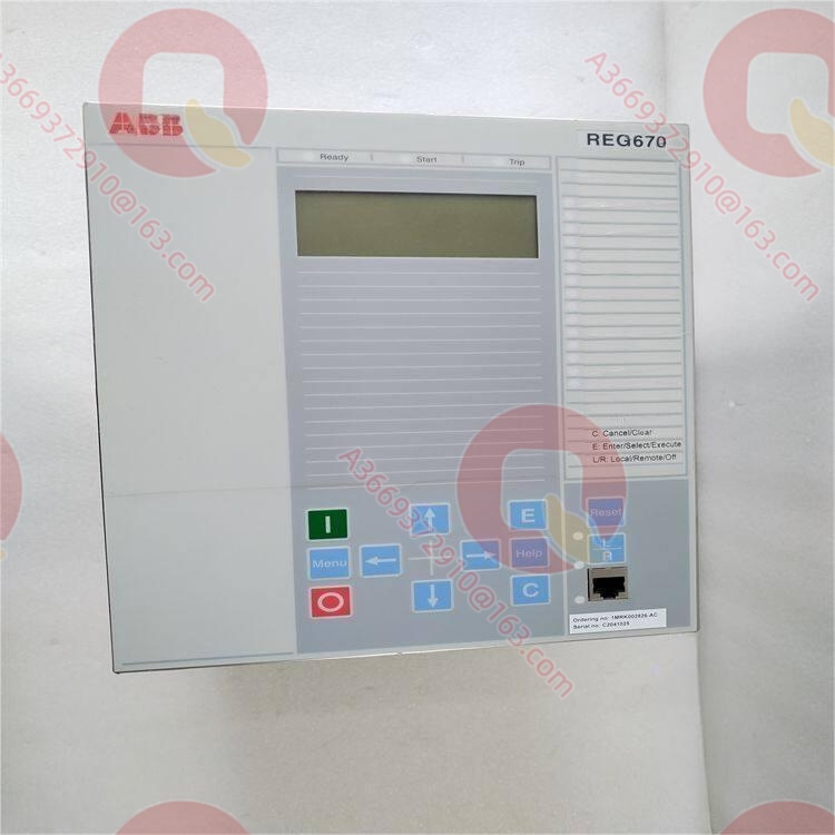 ABB REG670 显示器模块(ZZFY)