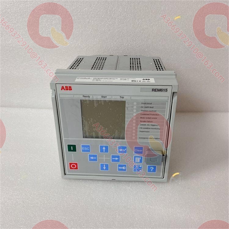 ABB REM615 HCMJAEADABC2BNN11E全新原装现货自动化控制系统电源处理器模块
