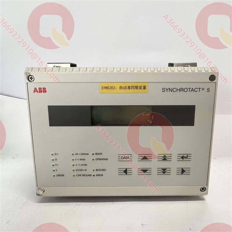 ABB SYN5202A 双通道处理器(ZZFY)